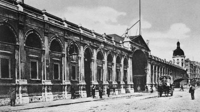 Vue du marché de la viande de Smithfield, vers 1905 - English Photographer